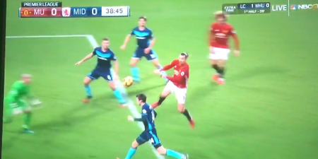 Fans are baffled as this Zlatan Ibrahimović volley is disallowed