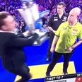 ‘Oche invader’ storms world darts final, takes trophy, gets showered with boos and manhandled