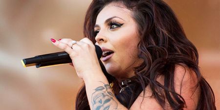 Little Mix’s Jesy Nelson shares photo of amazing abs – but everyone’s distracted