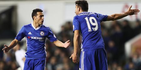 Diego Costa reveals what he said to Pedro during heated exchange at Spurs