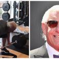 Ex-wrestler Ric Flair is still deadlifting huge weights at the age of 67