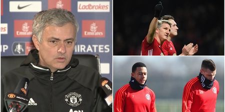 Jose Mourinho offers an update on the futures of three Manchester United players