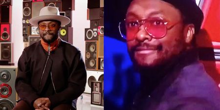 will.i.am appeared to sneak in a crafty dab on The Voice