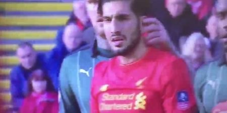 Emre Can finds out the weird way that League Two defenders do things a little differently