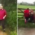 Tyson Fury tries to prove fitness with fence jump but it goes horribly wrong