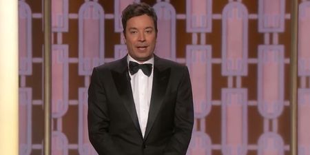 WATCH: Jimmy Fallon’s opening speech at the Golden Globes didn’t exactly go to plan