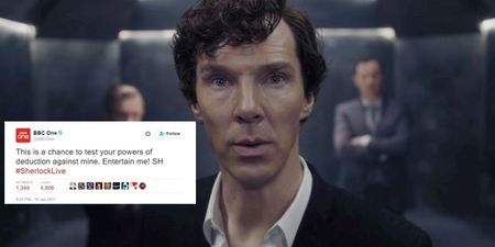 Thousands of people tried to solve this live mystery posed by ‘Sherlock’ on the BBC
