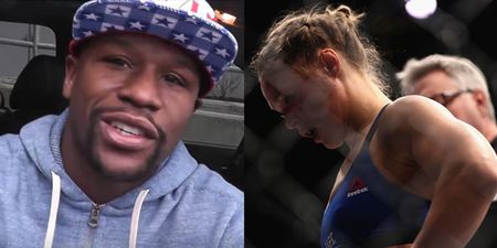 Floyd Mayweather gives Ronda Rousey the exact message she needs to hear right now