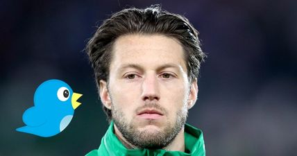 Harry Arter issues perfect response to Twitter moron