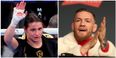 Katie Taylor makes a new friend but we’re not sure Conor McGregor would approve