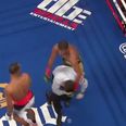 Referee in DeGale v Jack title fight was almost knocked down by a stray punch