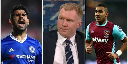 Paul Scholes’ response to the Diego Costa and Dimitri Payet situations is spot-on