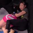 Huge controversy as fighter chokes opponent unconscious – but still loses fight