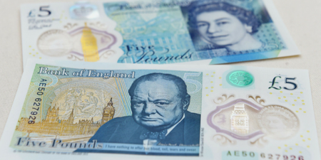 Time is running out for you to spend your old £5 notes