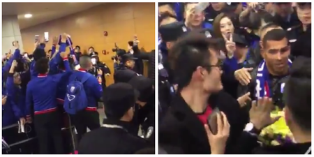 Carlos Tevez got an absolutely overwhelming reception at his Chinese unveiling