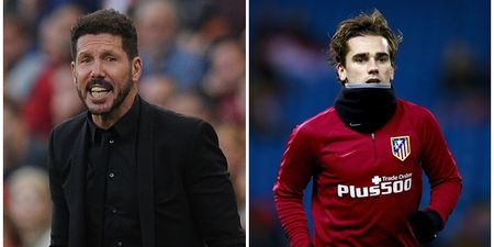 Diego Simeone offers his thoughts on Antoine Griezmann leaving Atletico Madrid