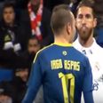Iago Aspas gives incredibly diplomatic response to being spat at by Sergio Ramos