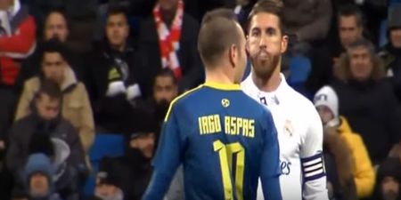 Iago Aspas gives incredibly diplomatic response to being spat at by Sergio Ramos