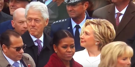 Did Hillary Clinton catch Bill checking out Ivanka Trump at the inauguration?