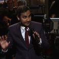 Aziz Ansari didn’t hold back on Donald Trump in a Saturday Night Live monologue