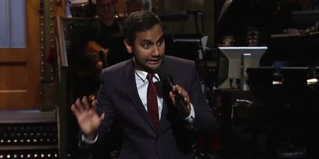 Aziz Ansari didn’t hold back on Donald Trump in a Saturday Night Live monologue