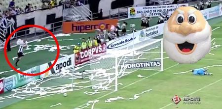 Very unlikely hero pulls off greatest goalkeeping moment of the weekend