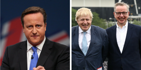 David Cameron has let slip just how much he hates Boris and Michael Gove
