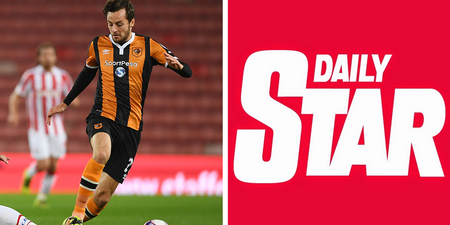 The Daily Star really scraped the barrel with its story about Ryan Mason’s fiancée