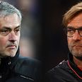 Jose Mourinho couldn’t resist having a wee dig at Jurgen Klopp after Man Utd reached the EFL cup final