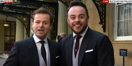 There’s something truly f**ked up about this disgusting photo of Ant and Dec