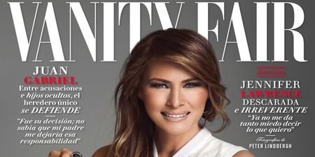 People are pointing out a couple of big problems with Melania Trump’s Vanity Fair Mexico cover