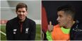 Philippe Coutinho reveals the sheer admiration he has for Steven Gerrard