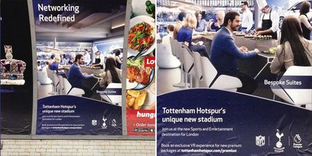 Turns out there’s a very understandable reason for Spurs’ stadium typos