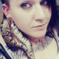 This woman got her pet snake stuck in her earlobe and it’s metal as f**k
