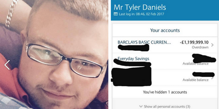 Man wakes up and discovers he’s £1.2 million overdrawn