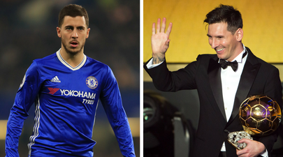 Eden Hazard is now comparable to Lionel Messi – according to Roberto Martínez