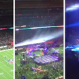 This time-lapse showing the construction of the Super Bowl halftime show is incredible