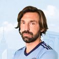 Either NYCFC’s new kit is brilliant or Andrea Pirlo can make anything look good