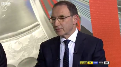 Martin O’Neill put Robbie Savage in an awkward position on Match of the Day