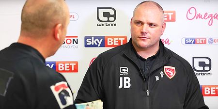 Morecambe boss Jim Bentley repays incredible kindness of fans thanks to Sky Bet