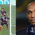 Irony doesn’t escape fans as Thierry Henry tries to justify Alexis Sanchez’s controversial handball goal