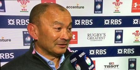 Eddie Jones isn’t holding back when it comes to his ambitions for England’s next game