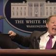 Melissa McCarthy returns to SNL to angrily answer questions as Sean Spicer