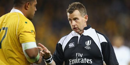 Nigel Owens perfectly defused awkward situation with fan who made unfortunate remark