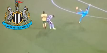 Newcastle United goalkeeper commits probably the worst howler of the season