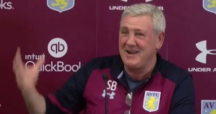 Aston Villa and Steve Bruce make joke about form… it does not go down well – AT ALL