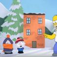 Watch Homer Simpson visit South Park and Robot Chicken in this new couch gag