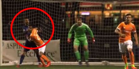 David Villa offence upgraded to red card after video replay catches this cheap shot