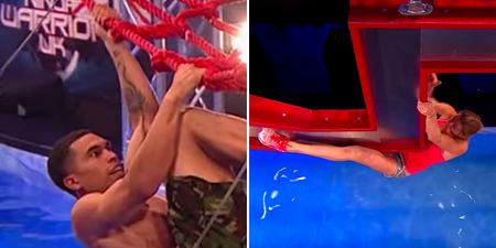 Viewers noticed something very rude looking during the Ninja Warrior Final