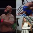 Derrick Lewis brings up Ronda Rousey just moments after knocking her boyfriend unconscious